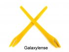 Galaxy Replacement Earsocks Rubber Kits For Oakley Radar EV Path Yellow Color